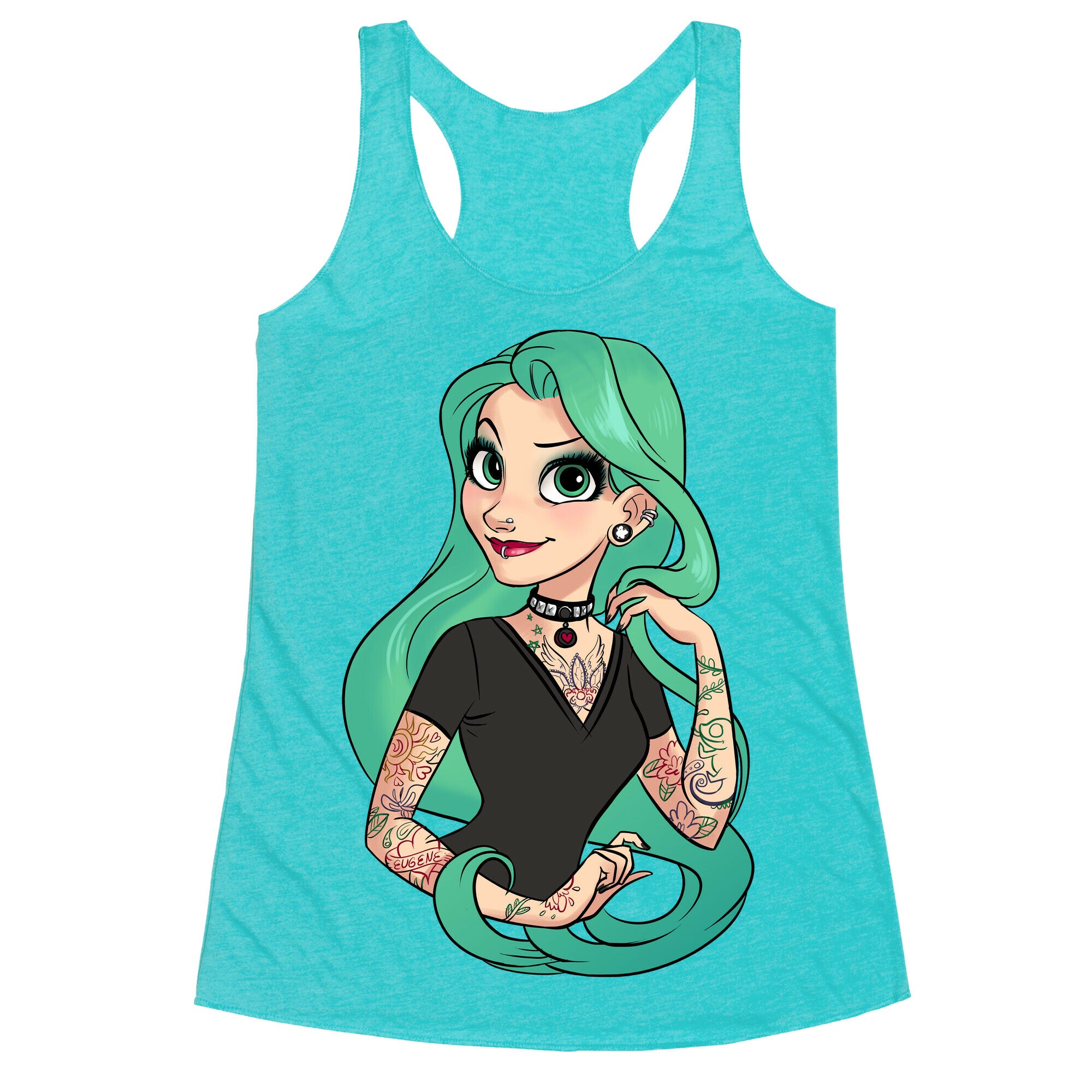 Punk Rapunzel Racerback Tank